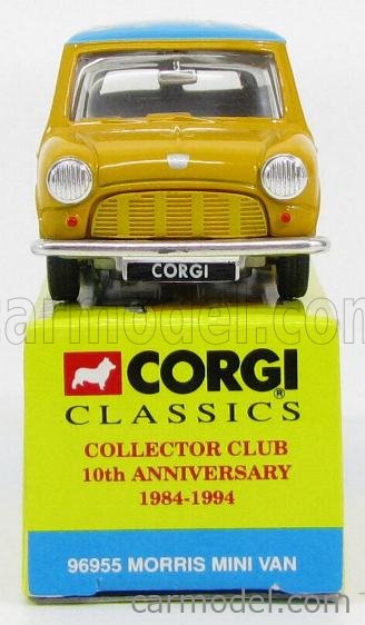 1/43 Morris Mini Van 10è anniversaire du Club 1994 Corgi Classics 