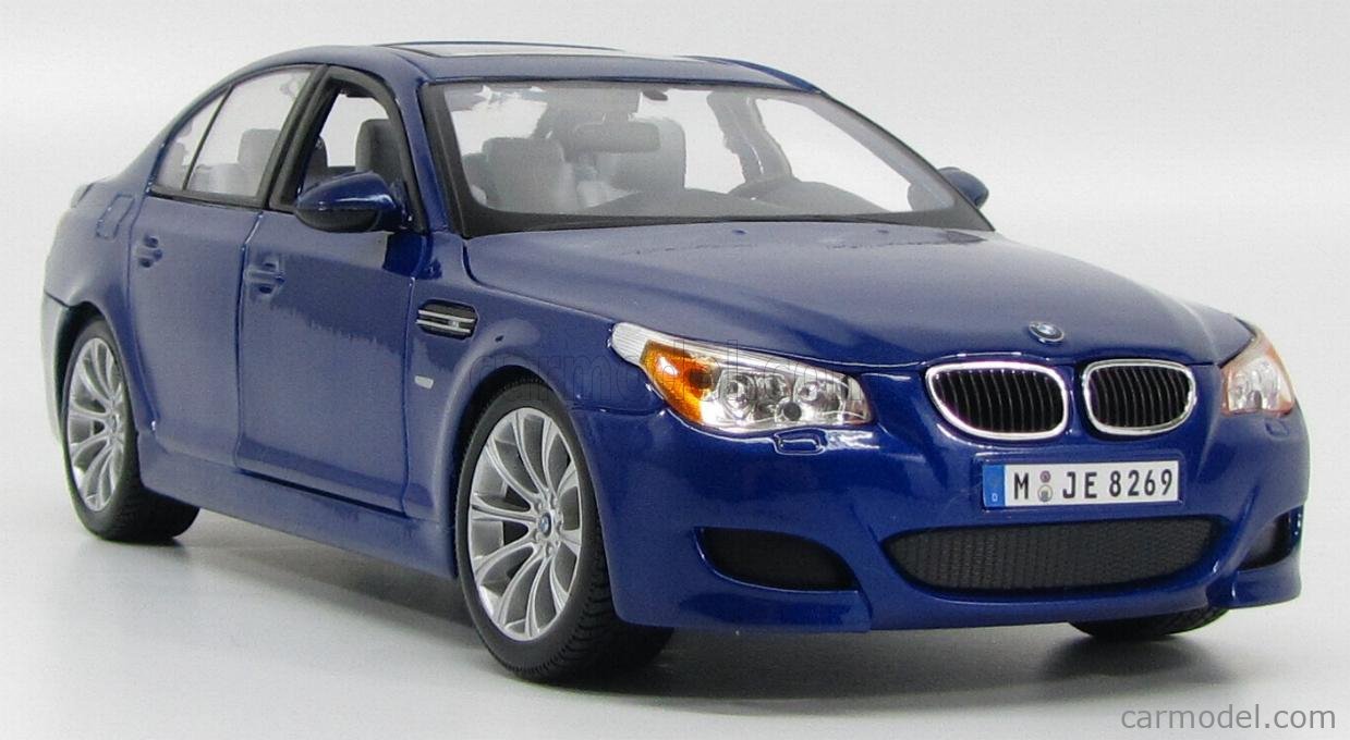 BMW E60 M5 Blue Diecast Model Car 31144 Maisto 1/18 online kaufen