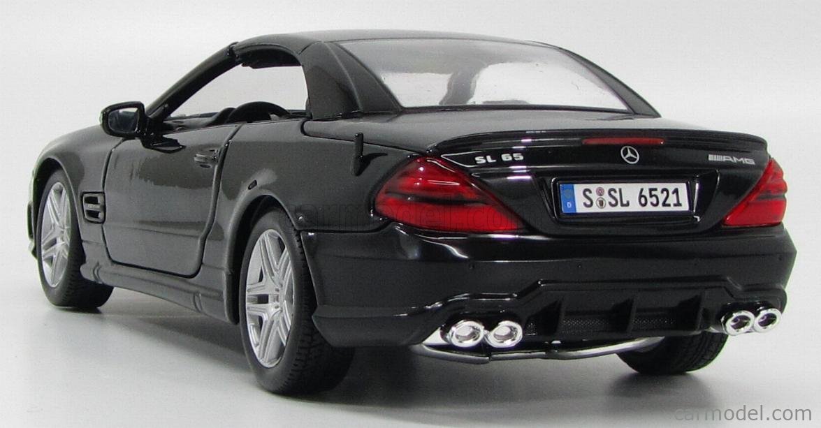 MAISTO 36193 Scale 1/18 | MERCEDES BENZ SL-CLASS SL65 AMG V12 BITURBO ...