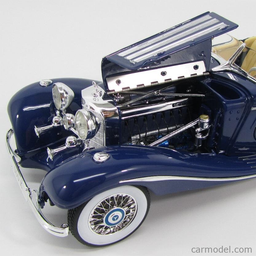 MAISTO 36862BL Scale 1/18 | MERCEDES BENZ 500K TYPE SPECIAL