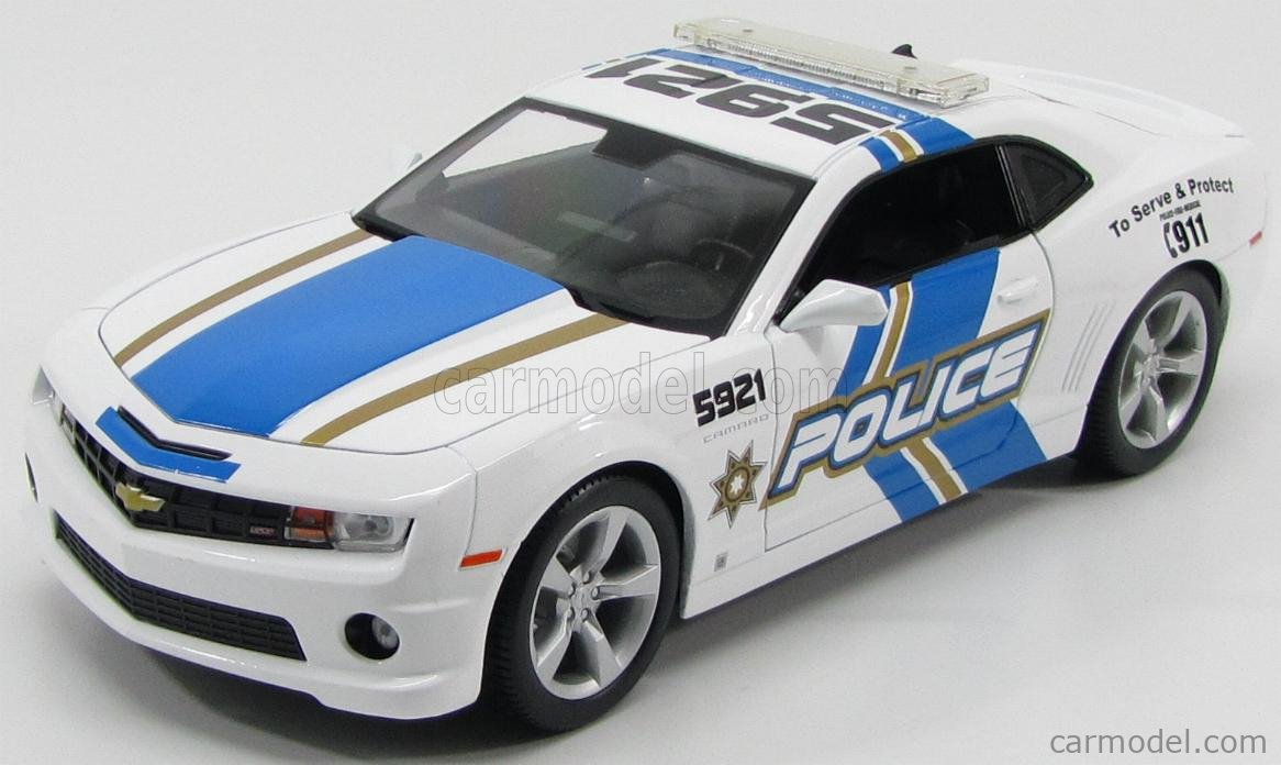 っているショップをご CHEVROLET CAMARO SS RS POLICE FIRE MEDICAL 2010 WHITE BLUE  車
