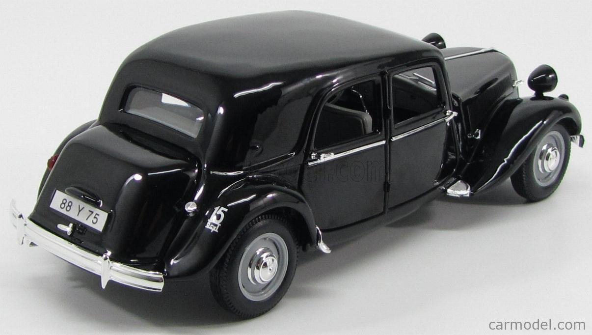 Pare-chocs Avant Miniature 1/18 Citroën Traction 15cv 1952 - Marque Maisto, Occasion