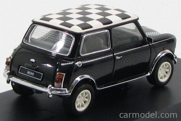 SCHUCO 02448 Escala 1/43 | MORRIS MINI COOPER - TETTO A SCACCHI 1969