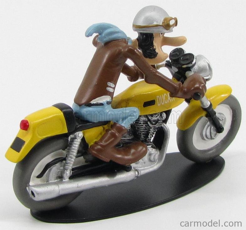 Figurine Moto Joe Bar Team - Chris Deb Honda 350 CB Kit&eacute;e Racing - Noir