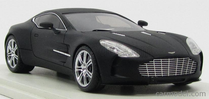 SPARK-MODEL PD04311021 Scale 1/43 | ASTON MARTIN ONE-77 2009 MATT BLACK