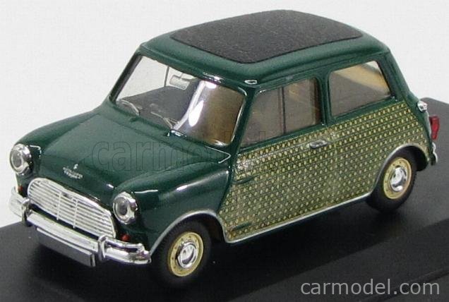 VITESSE / Scale 1/43 | AUSTIN MINI MORRIS S 1969 GREEN BLACK YELLOW