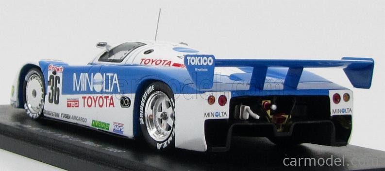 SPARK-MODEL S2358 Scale 1/43 | TOYOTA 89 C-V TEAM TOM'S N 36 24h