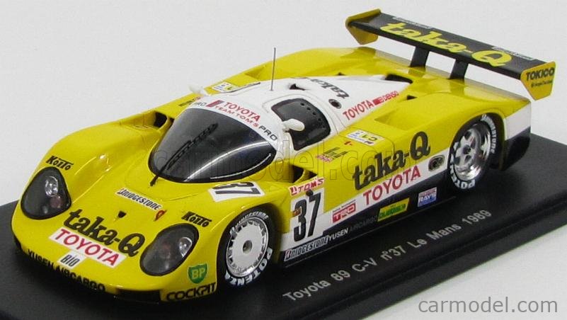 TOYOTA - 89 C-V TEAM TOM'S N 37 24h LE MANS 1989 K.HOSHINO - D.ARTZET -  K.SUZUKI