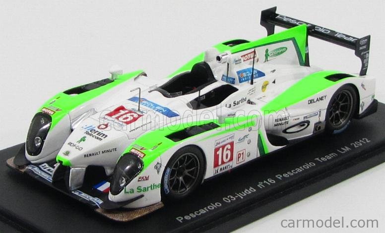 スパーク　1/43 ペスカロロ　ジャッド　Pescarolo　Judd　#16 1/43 Spark OAK Pescarolo Judd OAK Racing Car #24 2011 24 H
