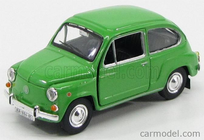 PROGETTO K ZASTAVA 750 1/43 ミニカー　グリーン HONGWELL 923487 Scala 1/43 | ZASTAVA FIAT 600 750 1960 GREEN