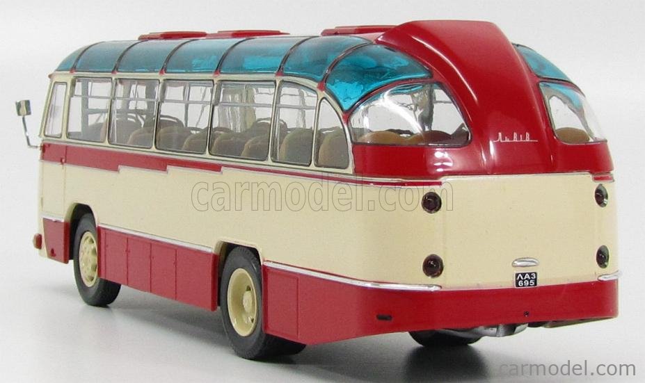 ULTRA-MODELS ULTRA-695B/RED Scale 1/43 | LAZ LAZ-695B CITY AUTOBUS 1958 ...