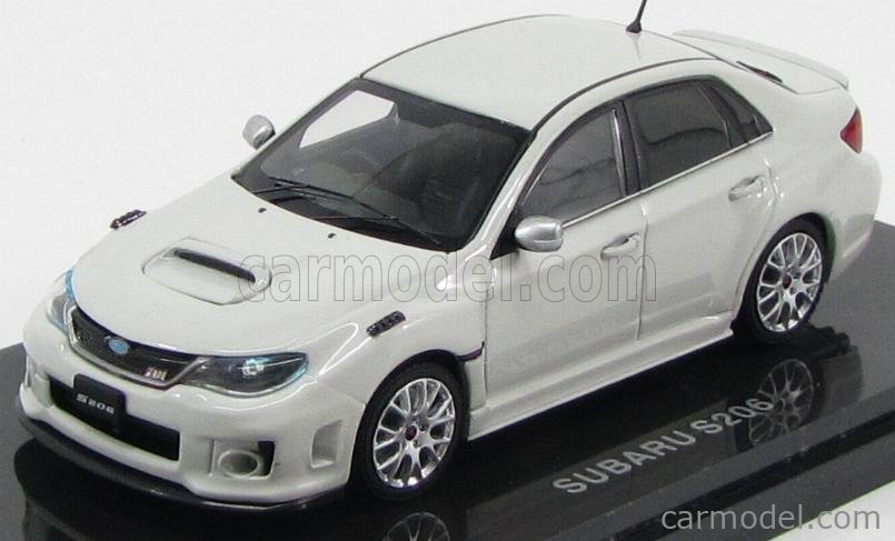 Ebbro Eb447 Scale 1 43 Subaru Wrx Sti S6 4 Door 11 White