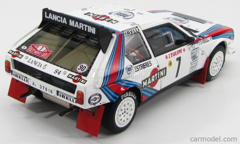 1/18 ランチア デルタ S4 11月予約】スパーク 1/18 ランチア デルタ S4 No.3 1985 WRC RAC