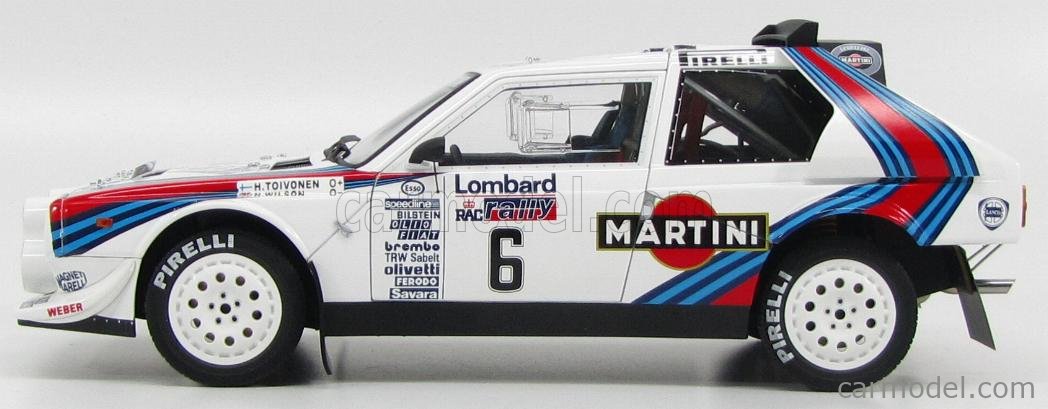 LANCIA - DELTA S4 MARTINI N 6 WINNER RALLY RAC LOMBARD 1985 H.TOIVONEN -  N.WILSON