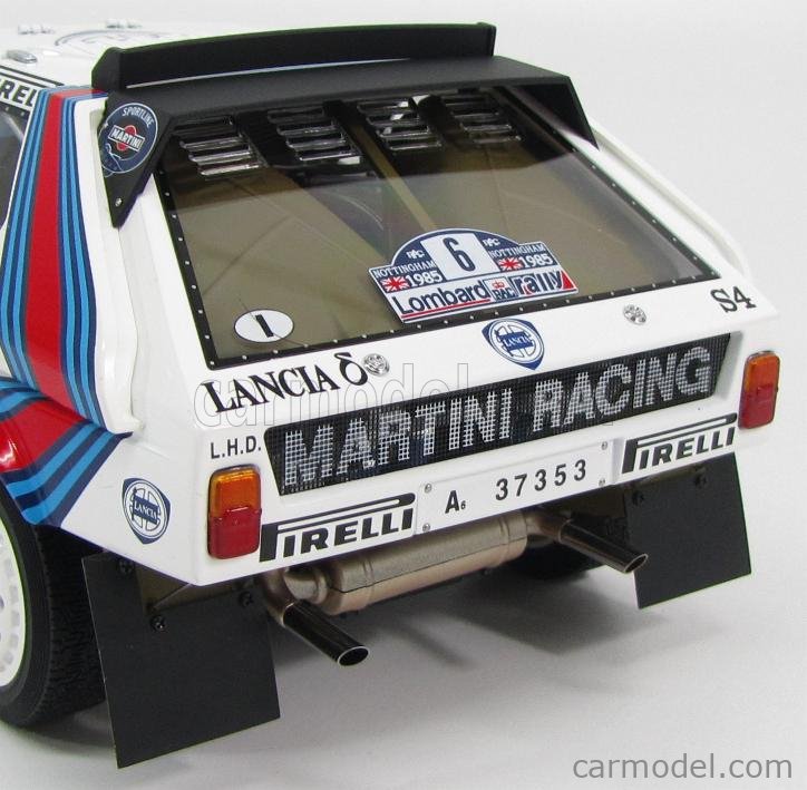 LANCIA - DELTA S4 MARTINI N 6 WINNER RALLY RAC LOMBARD 1985 H.TOIVONEN -  N.WILSON