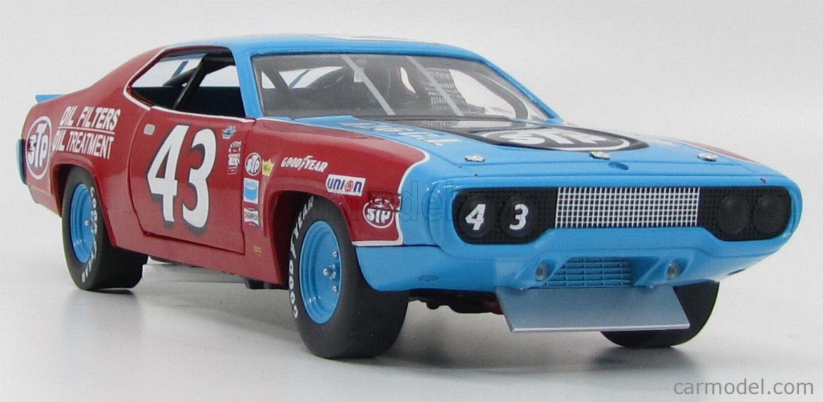 PLYMOUTH - ROAD RUNNER 426 C.I. COUPE STP N 43 WINNER NASCAR 1972 RICHARD  PETTY