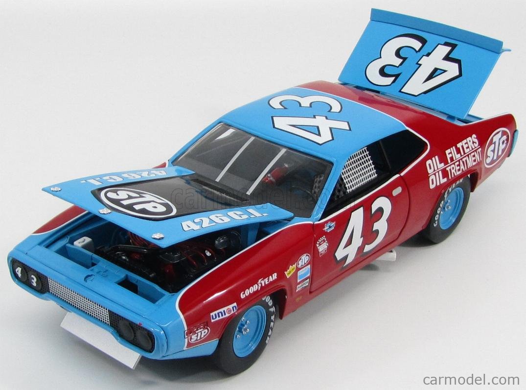 PLYMOUTH - ROAD RUNNER 426 C.I. COUPE STP N 43 WINNER NASCAR 1972 RICHARD  PETTY