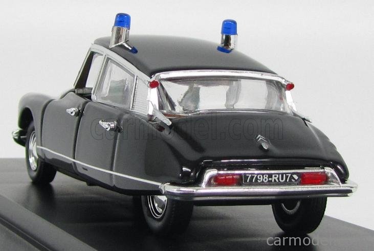Miniature 1/43 CITROËN ID19 Police Parisienne 1959 - Universal Hobbies, Occasion Très Bon État