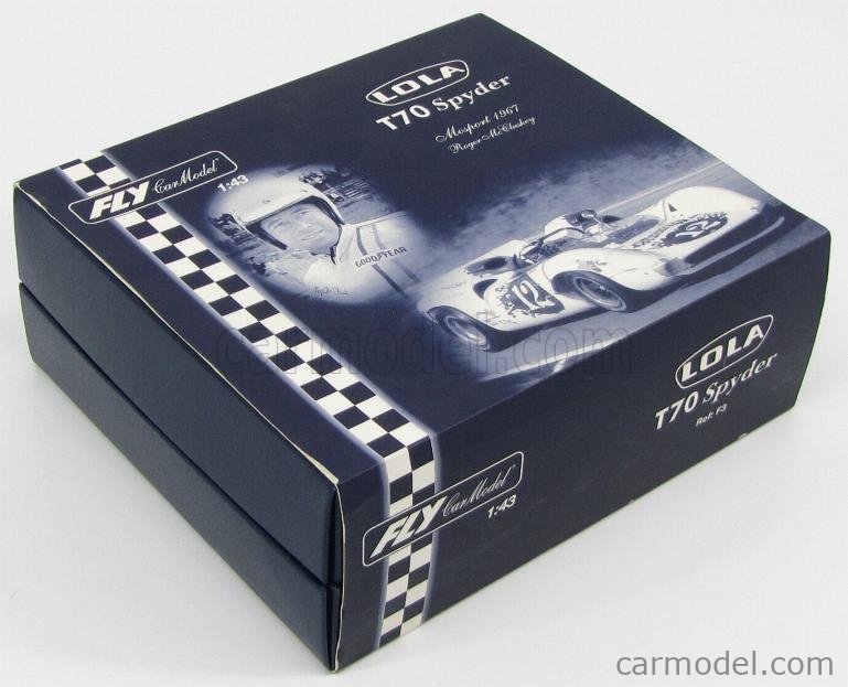 FLY F03 Scale 1/43 | LOLA T70 SPIDER N 12 MOSPORT 1967 ROGER