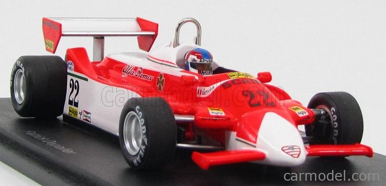 1981 Formula One Grand Prix De Monaco Postcard - #22 Alfa Romeo Mario – Glory Days Collectibles