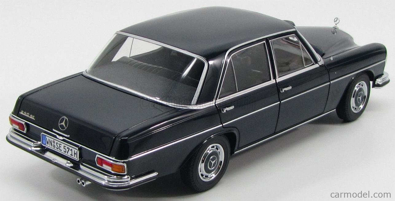 NOREV B66040680 Scale 1/18  MERCEDES BENZ S-CLASS 280SE (W108) 1968 TUNIS  BEIGE BLACK