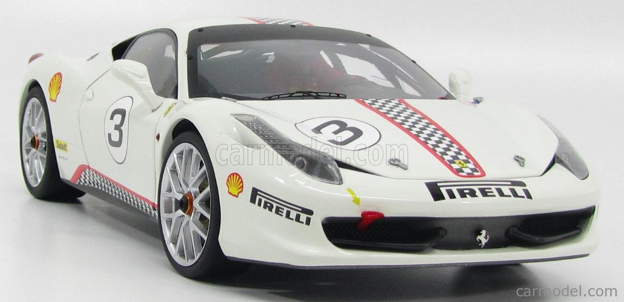MATTEL HOT WHEELS X5487 Scale 1/18 | FERRARI 458 ITALIA