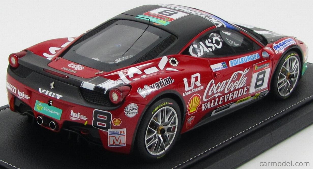 Bbr Models P Masstab Ferrari Italia N Ferrari Challenge Monza D Caso Red