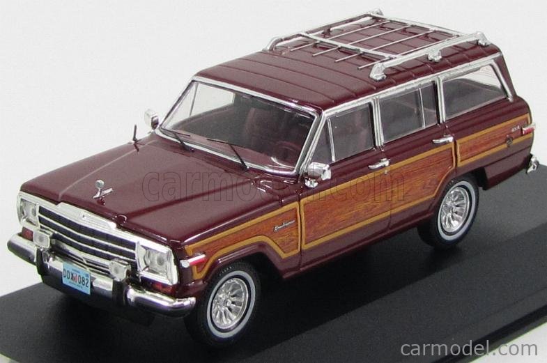 プレミアムX 1/43 ジープ ワゴニア 1989 ボルドー ミニカー PREMIUM-X PRD132 Scale 1/43 | JEEP WAGONEER 1989 BORDEAUX