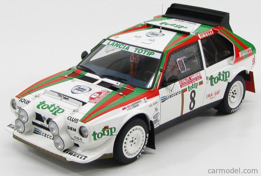 Lancia S4 Ralley San Remo 1986 Cerrato/Cerri #8 1/18 AA88618