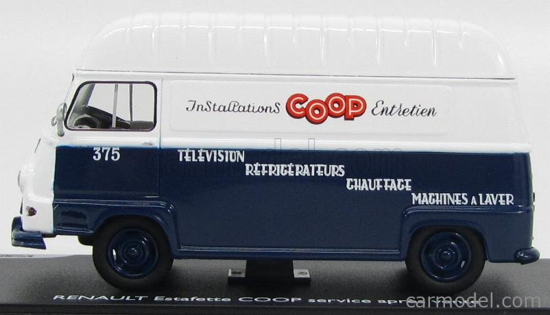 Miniature Renault Estafette Coop 1/43 Eligor - Modèle Publicitaire Neuf, Collection Ou Décoration