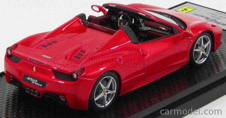 Bbr Models Bbrc Fp Masstab Ferrari Italia C Spider Red Met Special Color