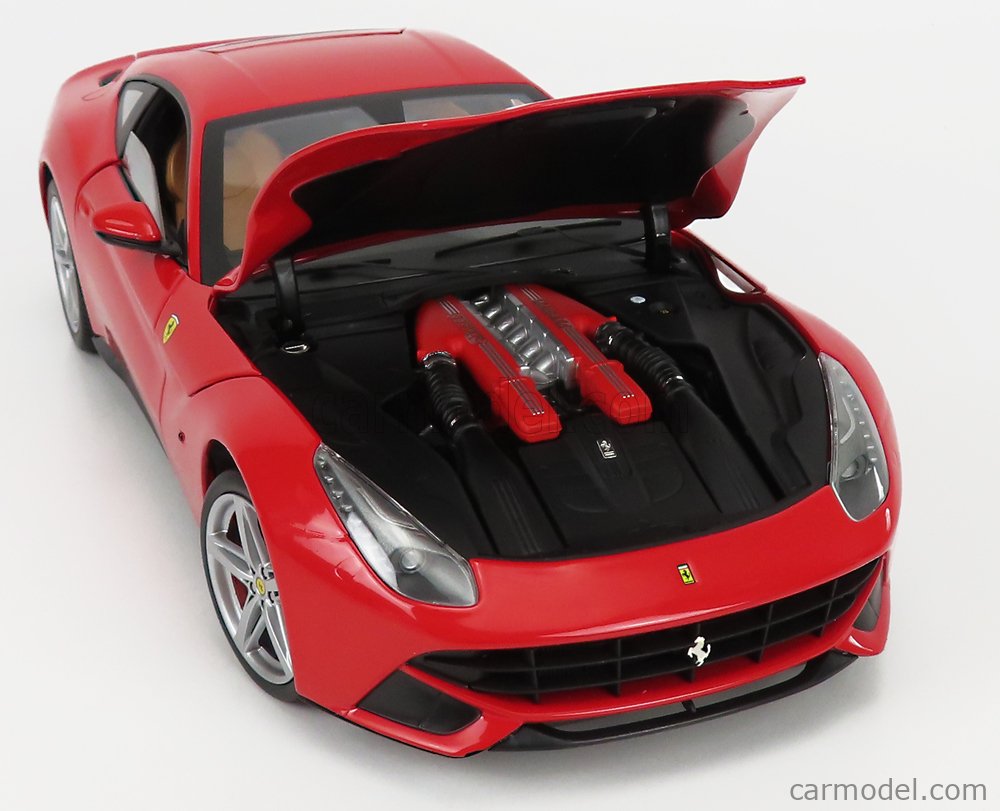 Hot Wheels Elite 1/18 Ferrari F12 Ferrari Berilnetta Red