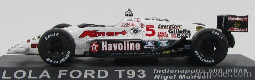 EDICOLA 100AC025 Scale 1/43 | LOLA T93 FORD N 5 3rd 500 MILES