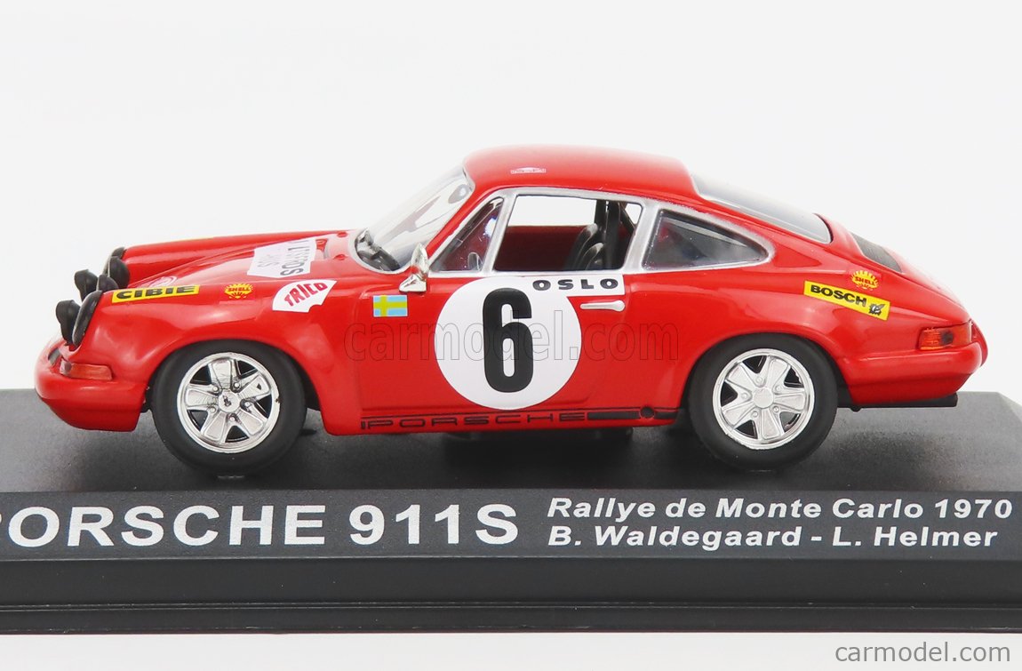 SYMPA Nice RARE TOP ! JOUEF SLOT CAR 1:43 ? PORSCHE 911S N° 6
