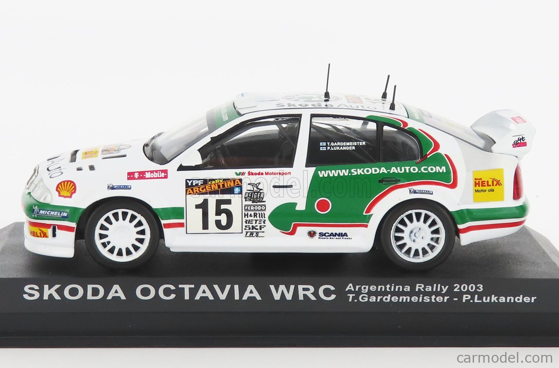 EDICOLA 100AC059 Scale 1/43 | SKODA OCTAVIA WRC N 15 RALLY ARGENTINA ...