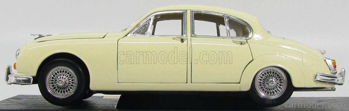 MAISTO 31833IV Scale 1/18 | JAGUAR MARK II 3.8 1959 IVORY