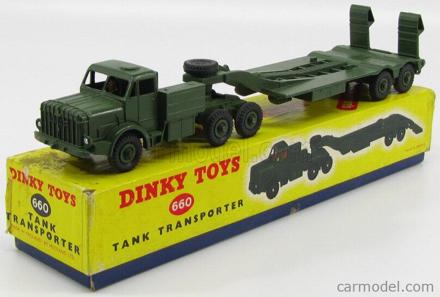 THORNYCROFT - MIGHTY ANTAR TRUCK TANK TRANSPORTER WITH TRAILER