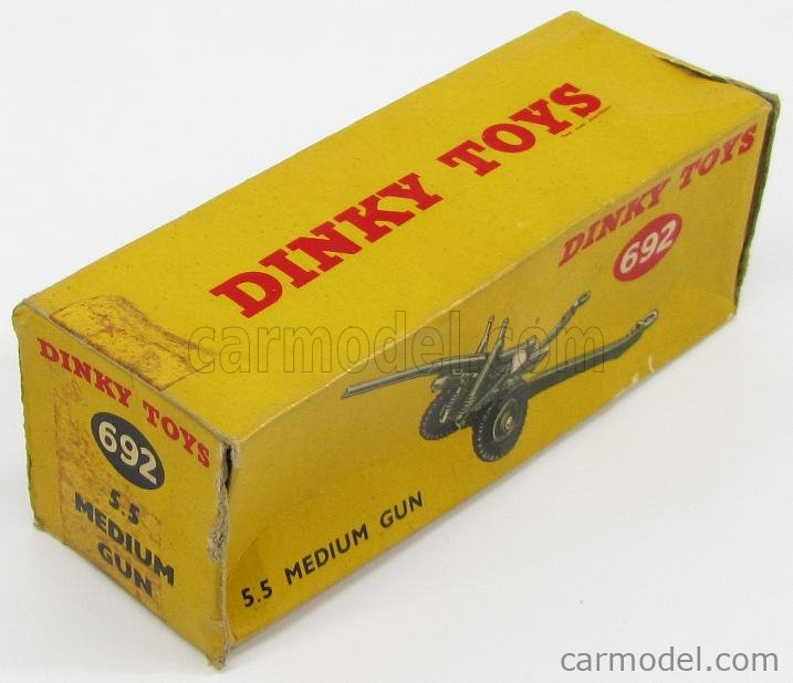 Dinky Toys 692 1:43 ? British 5.5 Medium Gun (Gebraucht) In Seon Für