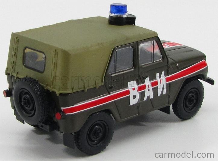 EDICOLA RUS02 Scale 1/43 | GAZ 469 VAI MILITARY TRAFFIC CABRIOLET ...