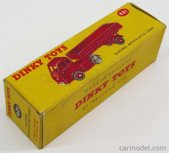 DINKY ENGLAND 421 Scale 1/43 | TRUCK ELECTRIC ARTICULATED LORRY BRITISH ...