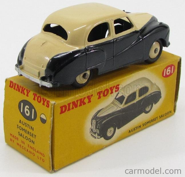 DINKY ENGLAND 161 Scale 1/43 | AUSTIN SOMERSET SALOON BLACK BEIGE