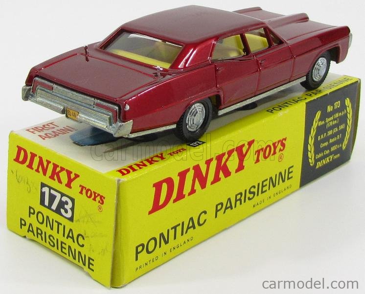 DINKY #173 Pontiac PARISIENNE-riproduzione Box da drrb 