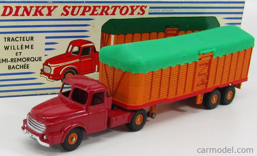 1:43 EDICOLA Willeme Tractor Truck + Semi-Remorque Bachee 1960 ED36B