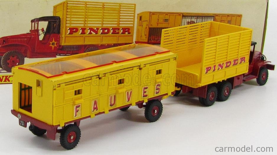 Dinky Toys 1:43 - Model truck - Camion De Cirque Pinder