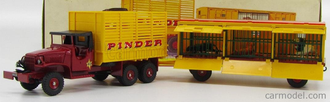 Dinky Toys 1/43 GMC Cirque Pinder – Jouet Ancien De Collection