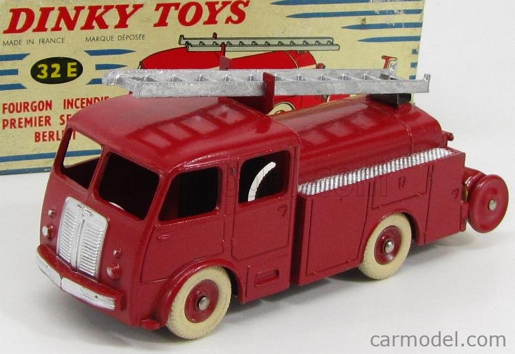 Dinky toys 32E Red Atlas 1:43 Premier Secours Berliet  Fourgon Incendie