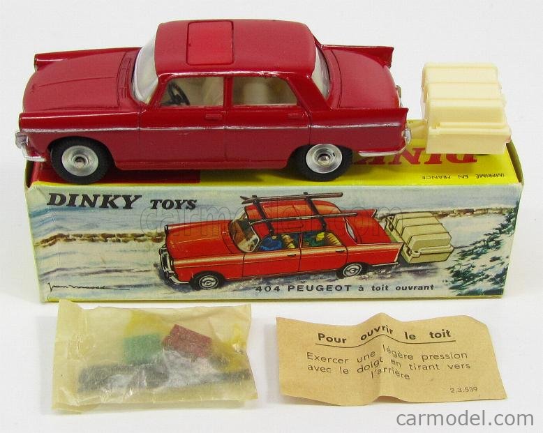 DINKY プジョー　404 ポリスカー　1/43位 Peugeot 404 Break Police 1970 - Dinky Toys Chine 1/43 | eBay