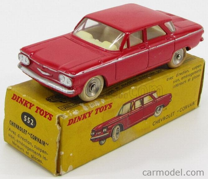 DINKY FRANCE 552 Scale 1/43 | CHEVROLET CORVAIR 1960 RED