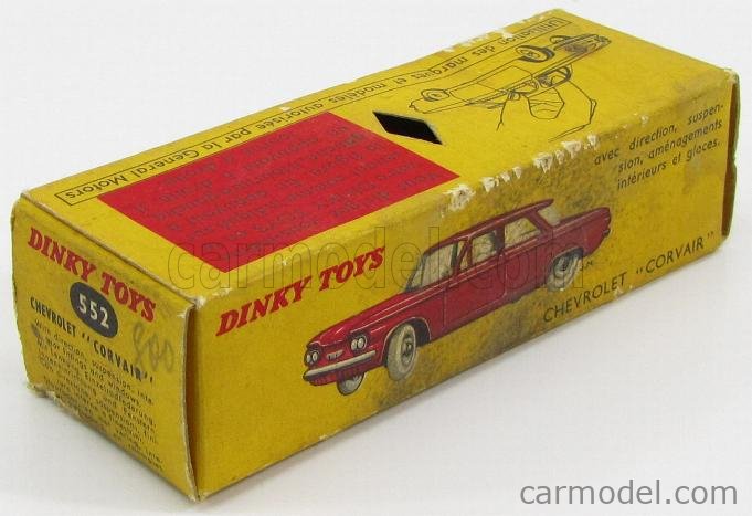 Dinky Toys 1:43 - Voiture miniature - 552 Chevrolet Corvair - En boîte - Catawiki