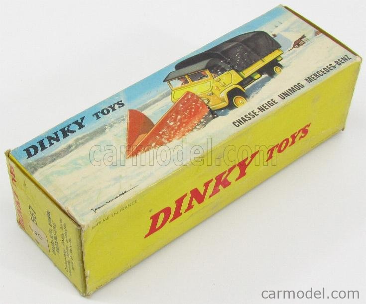 DINKY FRANCE 567 Scale 1/43 | MERCEDES BENZ UNIMOG TRUCK SNOW PLOUGH ...